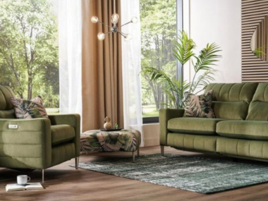 Trending: Green sofas